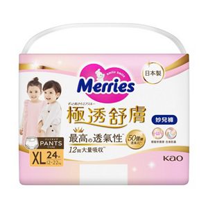 妙而舒 極透舒膚妙兒褲 XL size 24片
