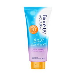 Bioré UV Aqua Rich Serum Chống nắng Dưỡng thể Nâng tông Lilac Luster
