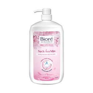 Bioré Sữa Tắm Dưỡng Ẩm Mịn Da Hương Hoa Anh Đào Thư Giãn 1kg