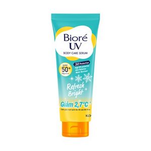 Bioré UV Serum Chống Nắng Dưỡng Thể Kháng Bụi - Sáng Mịn Mát Lạnh SPF50+ PA+++ 230ml