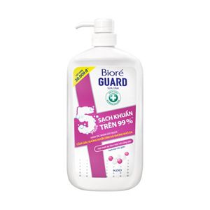 Bioré GUARD Sữa Tắm Sạch Sâu Kháng Khuẩn - Sạch Mịn Thư Giãn 1.2kg