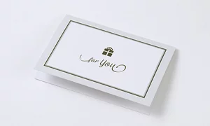 メッセージカードのイメージ