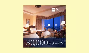 Aコース（11,000円以上ご購入） 一休　レストラン・ホテル・旅館予約で使える30,000円分ギフトクーポン　抽選20名さま