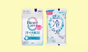 Cコース（5,500円以上ご購入） ビオレタオルシートセット（ビオレゼロシート　無香料、ビオレ冷シート無香料）先着200名さま