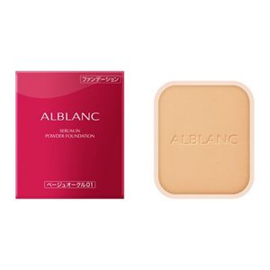アルブラン　セラムイン　パウダーファンデーション　ベージュオークル０１