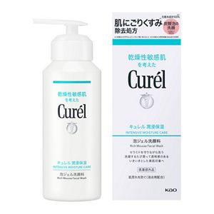 キュレル　潤浸保湿　泡ジェル洗顔料
