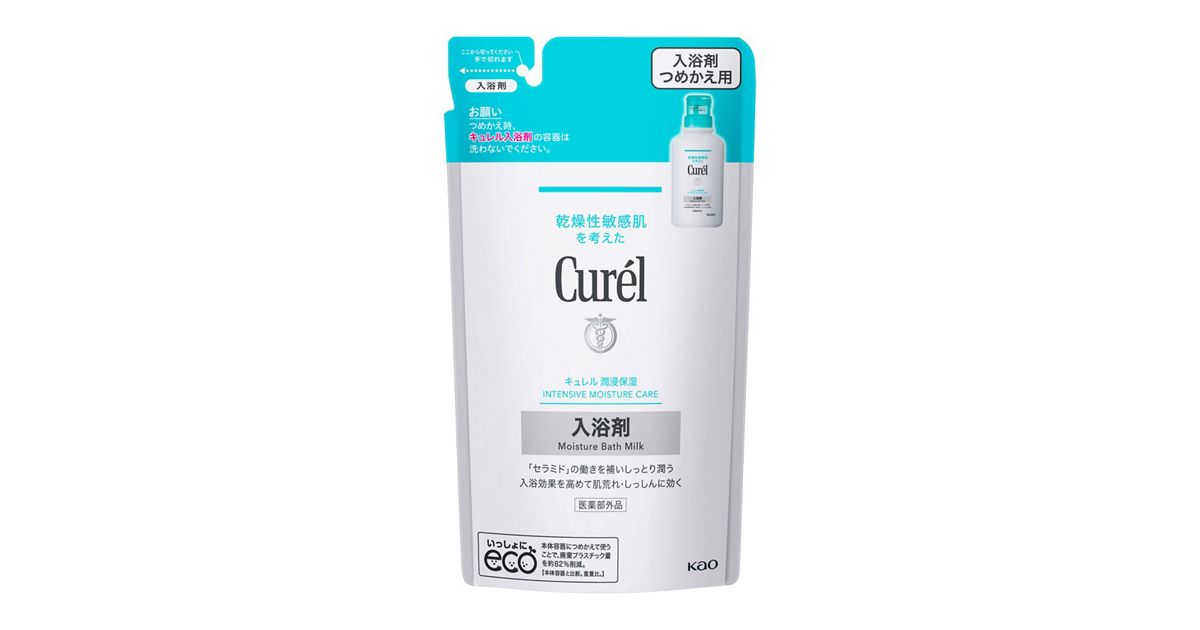 Curél キュレル 入浴剤 つめかえ用 360ml - メルカリ 【6個セット】キュレル 入浴剤 詰め替え 360ml ※オリジナルショップカード付