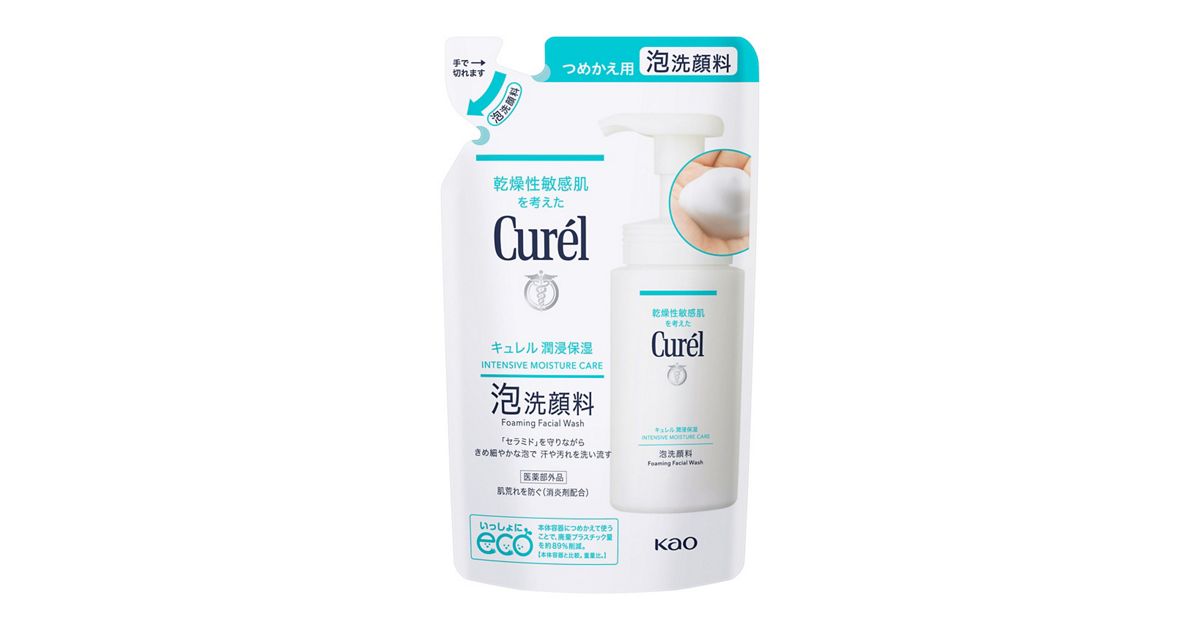 キュレル 潤浸保湿 泡洗顔料 つめかえ用 130ml | 花王公式通販 
