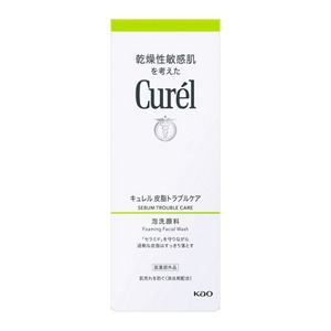 キュレル　皮脂トラブルケア　泡洗顔料　１５０ｍｌ