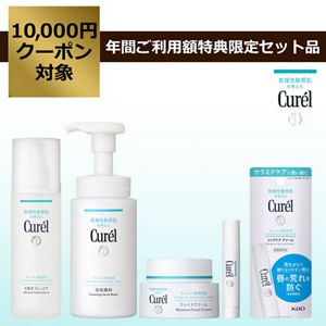 キュレル　ベーシックスキンケアセット(クリーム＆リップ)