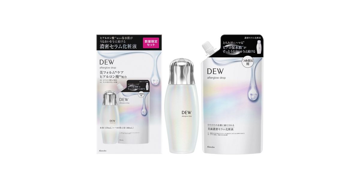 DEW アフターグロウドロップ セットb | 花王公式通販 【My Kao Mall】