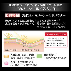 ケイト　カバーシールド　パウダーファンデーション　０２