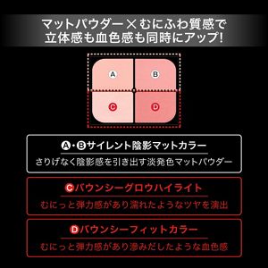 ケイト　バウンシーチークシャドウ　ＯＲ－１
