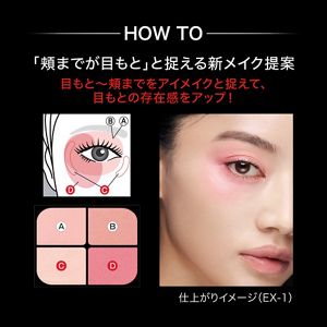 ケイト　バウンシーチークシャドウ　ＥＸ－１