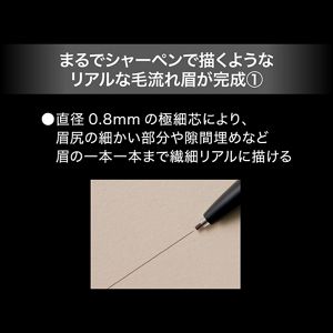 ケイト　アイブロウペンシルスーパースリム０．８　ＢＲ－１