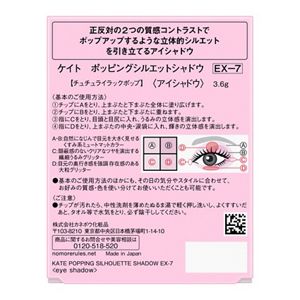 【GOLDEN TICKET限定】ケイト　ポッピングシルエットシャドウ　ＥＸー７