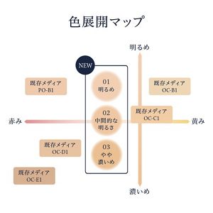メディア　リュクス　パウダーファンデーション　０３