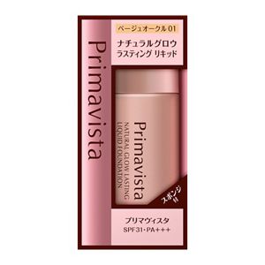 ソフィーナ　プリマヴィスタ　ナチュラルグロウ　ラスティング　リキッド　ベージュオークル０１