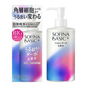 ソフィーナ　ＢＡＳＩＣ＋　うるおいターボ化粧水　ＢＩＧ　ポンプタイプ