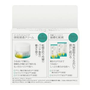 ソフィーナ　ｉＰ　深夜浸透クリーム　＋　角層トリートメント　基礎化粧液　試供品ピロー付きセット