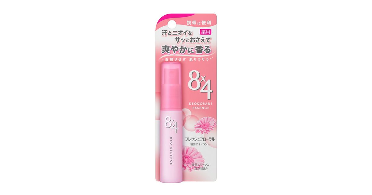 8×4 デオドラントエッセンス フレッシュフローラル | 花王公式通販 