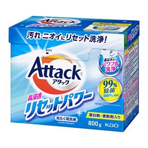 アタック高浸透リセットパワー 800g