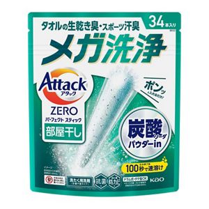 アタックＺＥＲＯ　パーフェクトスティック　部屋干し　３４本入り