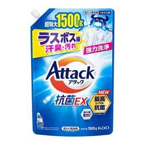 アタック抗菌ＥＸ　つめかえ用　１５００ｇ