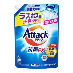アタック抗菌ＥＸ　つめかえ用　８５０ｇ
