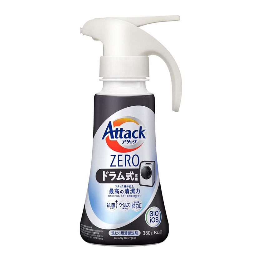 アタックZERO ドラム式専用 ワンハンドタイプ 380g | 花王公式 