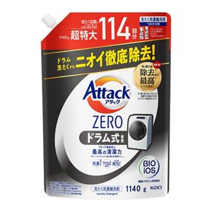 アタックＺＥＲＯ　ドラム式専用　つめかえ用　１１４０ｇ