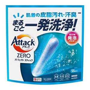 アタックＺＥＲＯ　パーフェクトスティック　５５本入り（つめかえケース付き）