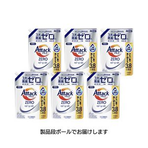 アタックＺＥＲＯ　つめかえ用　１１４０ｇ　６個セット【ケース販売】