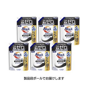 アタックＺＥＲＯ　ドラム式専用　つめかえ用　１１４０ｇ　６個セット【ケース販売】