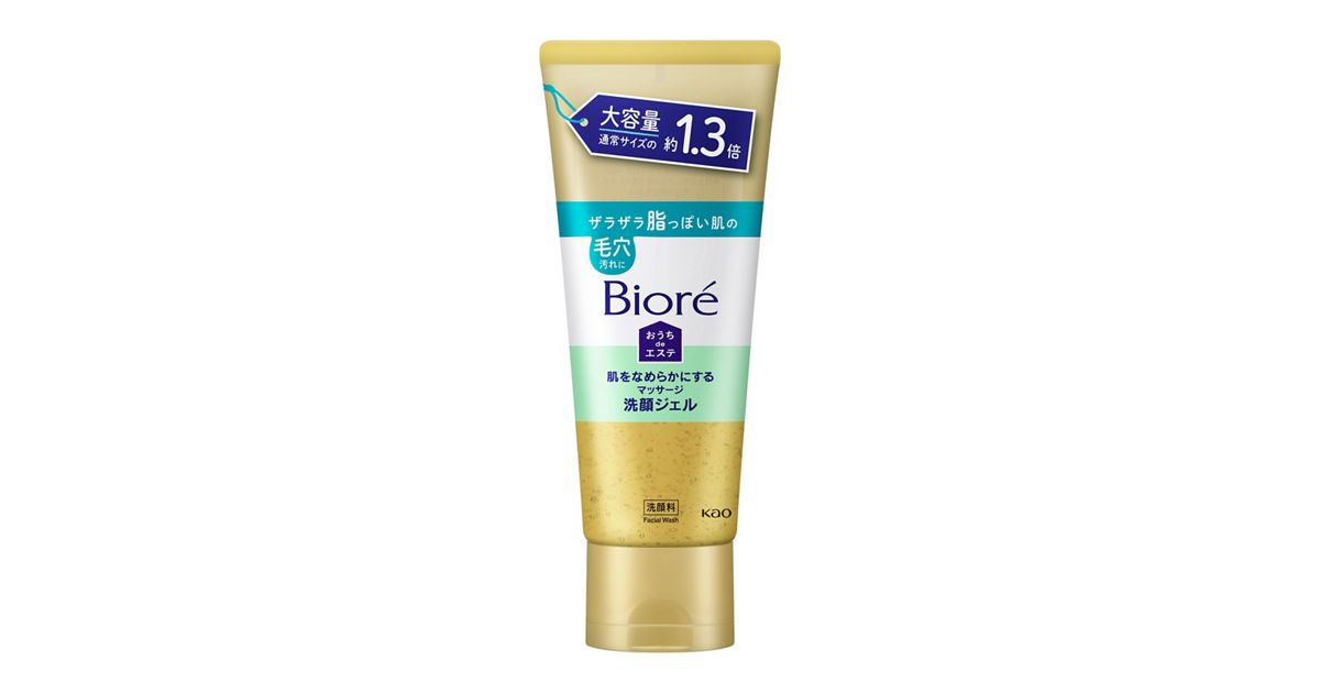 ビオレ おうちdeエステ 肌をなめらかにするマッサージ洗顔ジェル 大 