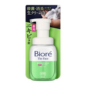 ビオレ　ザフェイス　泡洗顔料　アクネケア　本体