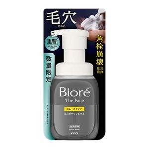 ビオレ　ザフェイス　泡洗顔料　スムースクリア　プラス　本体　２００ｍｌ