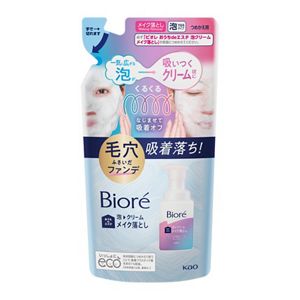 ビオレ　おうちｄｅエステ　泡クリームメイク落とし　つめかえ用　１７０ｍｌ