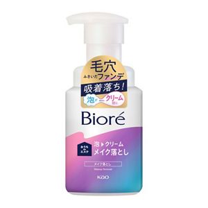 ビオレ　おうちｄｅエステ　泡クリームメイク落とし　本体　２１０ｍｌ