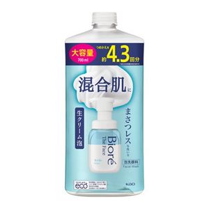 ビオレ　ザフェイス　泡洗顔料　モイスト　つめかえ用　大容量