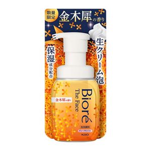 ビオレ　ザフェイス　泡洗顔料　ディープモイスト　金木犀の香り　本体　２００ｍｌ
