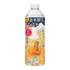 ビオレ　ザフェイス　泡洗顔料　ディープモイスト　金木犀の香り　つめかえ用　３４０ｍｌ