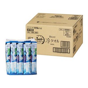 ビオレ　冷タオル　無香性　２４０本入【ケース販売】