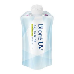 ビオレ　ＵＶ　アクアリッチ　ライトアップエッセンス　フレッシュパウチ１２０ｇ　つけかえ用