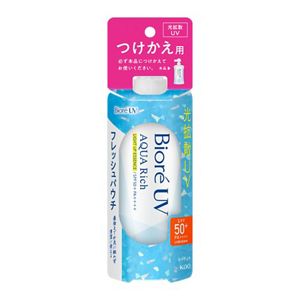 ビオレ　ＵＶ　アクアリッチ　ライトアップエッセンス　フレッシュパウチ１２０ｇ　つけかえ用