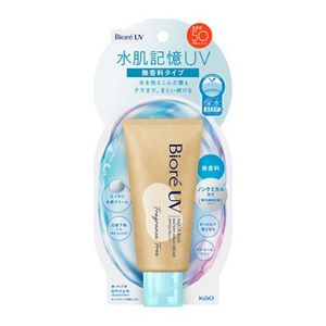 ビオレ　ＵＶ　アクアリッチ　ウォータリーホールドクリーム　無香料タイプ