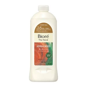 ビオレ　ザ　ハンド　泡ハンドソープ　深くて温かみのあるハーバルウッドの香り　つめかえ用