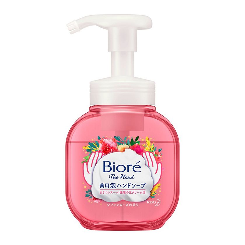 ビオレ ザ ハンド 泡ハンドソープ シフォンローズの香り ポンプ | 花王 