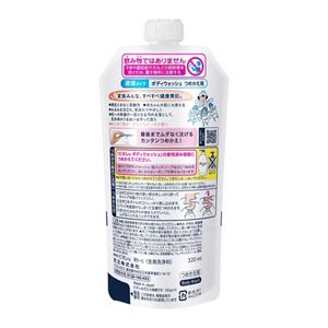 ビオレｕ　ぴちぴちピーチの香り　つめかえ用　３２０ｍｌ