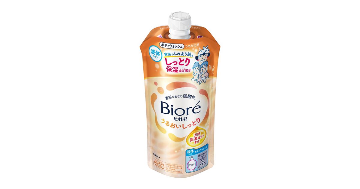 ビオレu うるおいしっとり つめかえ用 320ml | 花王公式通販 